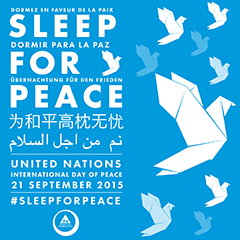HI USA sleep for peace 2015